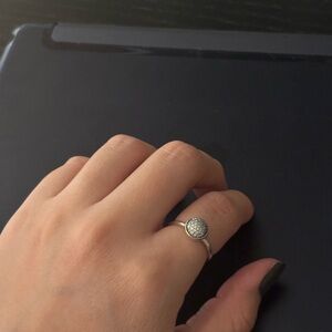 Pandora Ring with Sparkling Accents